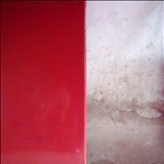 Picture Of Old Red Freezer